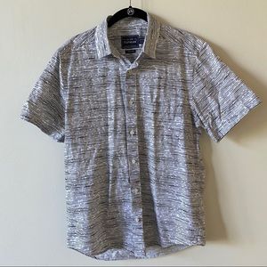 Topman Short Sleeve Button Down - Medium